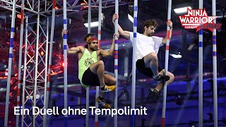 Leonardo Calderón vs Benni Grams Ein Duell ohne Tempolimit  Ninja Warrior Germany Allstars 2022 [upl. by Adlih]