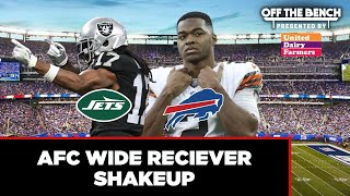 AFC Wide Receiver Trades and What They Mean  OTB 101624 [upl. by Aiki]