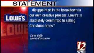 Lowes Christmas Tree Controversy [upl. by Lala962]