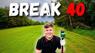 Can i Break 40 over 9 Holes EVERY SHOT [upl. by Anieral4]