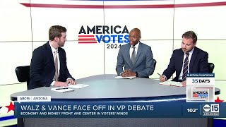 ABC15s postvice presidential debate analysis [upl. by Lunnete]