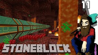 Minecraft STONEBLOCK 11  Les Inscriber Press [upl. by Moritz]