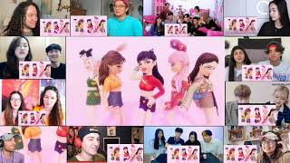 BLACKPINK X Selena Gomez  Ice Cream DANCE PERFORMANCE VIDEO in ZEPETO Reaction Mashup [upl. by Durward32]