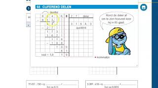 Les 94 cijferen een natuurlijk getal delen door een natuurlijk getal [upl. by Putnem392]
