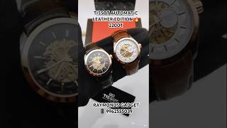 TISSOT AUTOMATIC WATCH LEATHER STRAP  JUST 2200₹ youtubeshorts automaticwatch shorts viralvideo [upl. by Nodyroc]