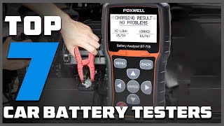 Empower Your Engine The Definitive List of the Top 7 Car Battery Testers [upl. by Alroi]