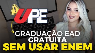 FAÇA uma GRADUAÇÃO EAD GRATUITA SEM USAR ENEM de UNIVERSIDADE ESTADUAL  1800 VAGAS  Mari Rel [upl. by Om969]