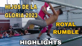 Hijos de la Gloria Royal Rumble Highlights 2023 [upl. by Drawyah]