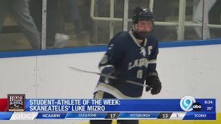 StudentAthlete of the Week Skaneateles Luke Mizro [upl. by Nima]