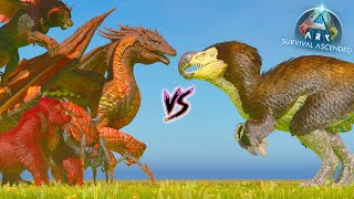 DODOREX vs THE ISLAND GUARDIANS  MANTICORE  Ark Ascended Battle Ep50 [upl. by Kafka]