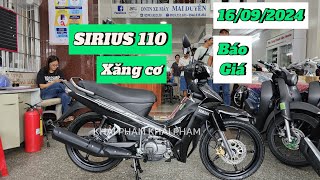 Báo giá Yamaha SIRIUS 110 2024 mới nhất ngày 160924 tại CH Mai DuyênKhải Phạm sirius sirius110 [upl. by Melburn]