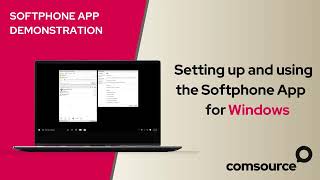 Softphone Demonstration for Windows [upl. by Nollek562]