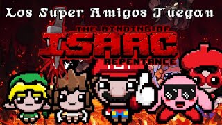 Fanmade Ahora si  Los Super Amigos juegan Tboi Repentance Parte 1 Gameplay de Mario [upl. by Ruelu]