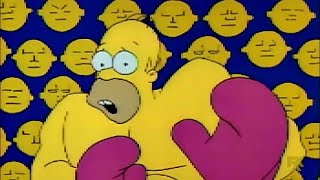 Homer The human punching bag SIMPSON  The Simpsons S01E06 [upl. by Latvina]