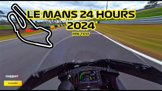 Le Mans 24 hours test 24 POV  Canepa Yamaha R1 Insta360 AcePro [upl. by Nutsud94]