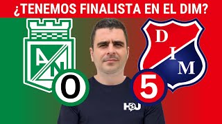 Nacional 05 Medellín  Liga Dimayor 2023II  Resumen Goles y Táctica por Juan Felipe Cadavid [upl. by Leahcin262]