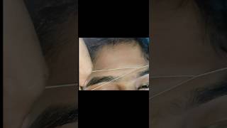 Forehead Clean Up shorts youtubeshorts threading forehead clean viralvideo [upl. by Semajwerdna810]