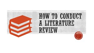 How to Conduct a Literature Review [upl. by Ihcehcu]