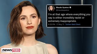 Maude Apatow Responds To Backlash Over Resurfaced Tweets [upl. by Naut700]