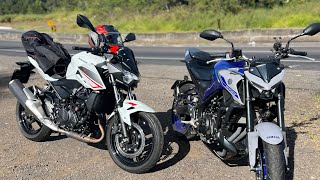 Mt 03 vs Z400 [upl. by Theodora]