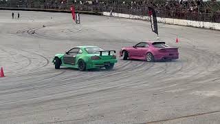 Kiyofumi Hamada vs Yasuyuki Kazama Smoking Wheels 2023 Drift Championship Day 3 [upl. by Mills]