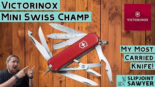 Victorinox Mini Champ Swiss Army Knife 06385  The Small Yet Mighty Champion for Everyday Carry [upl. by Edac]