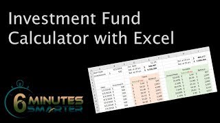 Create an Investment Fund Calculator with Microsoft Excel [upl. by Jenifer]