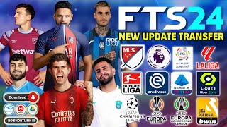 FTS 24 Full Eropa Liga Arab amp MLS Android Offline Best Graphics New Update Transfer amp Kits 20232024 [upl. by Allcot]