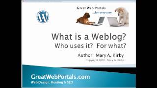 What is a Weblog Blog [upl. by Aennyl238]