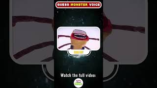 CAN YOU GUESS WHICH MONSTERS VOICE  Eat Monsters [upl. by Dun]