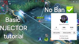 Easy LEGIT INJECTOR tutorial in Mobile Legends 2024 mobilelegends injectors mlbb tutorial fyp [upl. by Yanrahc399]