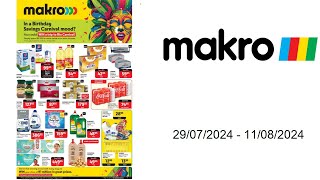 Makro specials ZA  29072024  11082024 [upl. by Yetnom208]