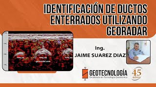 IDENTIFICACIÓN DE DUCTOS ENTERRADOS UTILIZANDO GEORADAR [upl. by Aibun123]