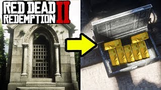 I FOUND 7 GOLD BARS HERE How to Make EASY FAST MONEY in Red Dead Redemption 2 [upl. by Ydoc]