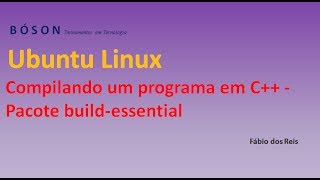 Compilando um programa em C no Ubuntu  Pacote build essentials [upl. by Arihay]