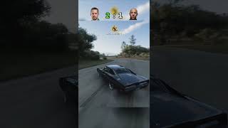 Paul Walker VS Vin Diesel😎 forzahorizon5 forza gaming [upl. by Hughie189]