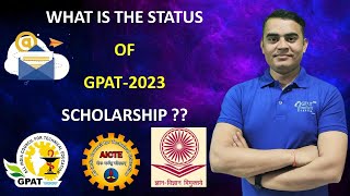 GPAT Scholarship Status Update  GPAT Fellowship News  GPAT 2023 Scholarship gpatnews gpat2023✍️🎯 [upl. by Jestude]