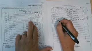 Bank Reconciliation Statement BRS Opening Bal Difference ACCN1 June 2013 Alex Barton A Level [upl. by Ardys]