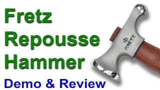 Fretz Repousse  Chasing Hammer Demo amp Review in HD [upl. by Rosecan]