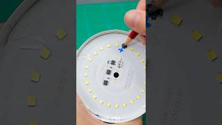 Repair LED light by Pencil repair fix ideas tips led shorts [upl. by Rafael]