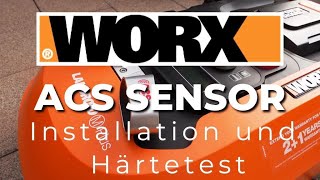 WORX LANDROID ACS Modul  Sensor Installation  Härtetest und Fazit [upl. by Mallissa]