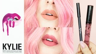 Kylie Jenner Lip Kit REVIEW  SWATCHES  by tashaleelyn [upl. by Stanislaus]