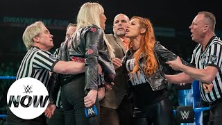 Charlotte Flair doesnt care about WrestleMania match backlash WWE Now [upl. by Nalad]