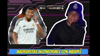 ⚽️ MADRIDISTAS INCONFORMISTAS con Killian Mbappé realmadridmbappefutboldeportes [upl. by Saimon]