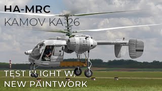 4Kᵁᴴᴰ HAMRC Kamov Ka26  Test flight w brand new paintwork [upl. by Bevis529]