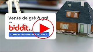 Biddit Gré à gré  Comment faire une offre en ligne [upl. by Yenial762]