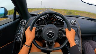 4K RAW McLaren 650s POV Drive  Turbo Noises Spool [upl. by Jasisa79]