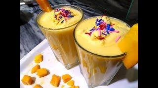 Mango Milkshake Recipe  Ice Cream Mango Shake  Summer Shakes  Jairys Cook Book [upl. by Enylekcaj]