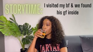 Storytime I visited my bf amp we found his gf in his house South African YouTuber [upl. by Anaidni]