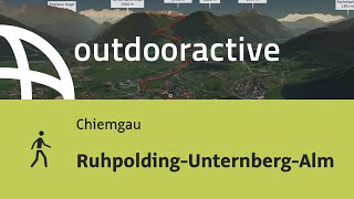 Wanderung im Chiemgau RuhpoldingUnternbergAlm [upl. by Ennaimaj]